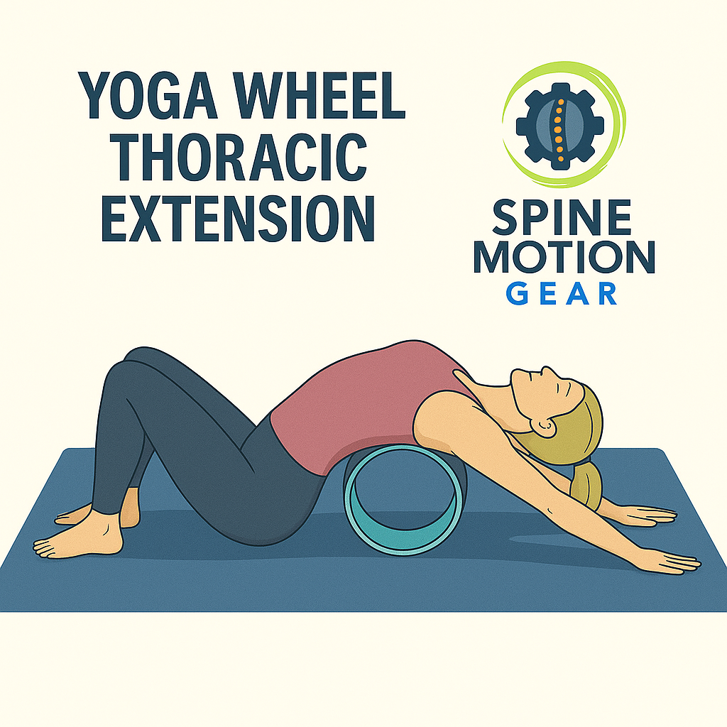Yoga Wheel with Spinal Groove