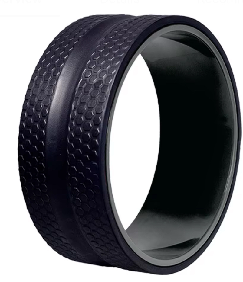 Yoga Wheel with Spinal Groove